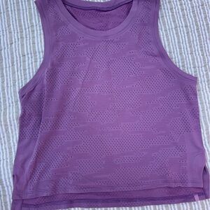 Lululemon train to be tank- size 6 camo